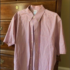 Brooks Brothers short sleeve regent dress shirt